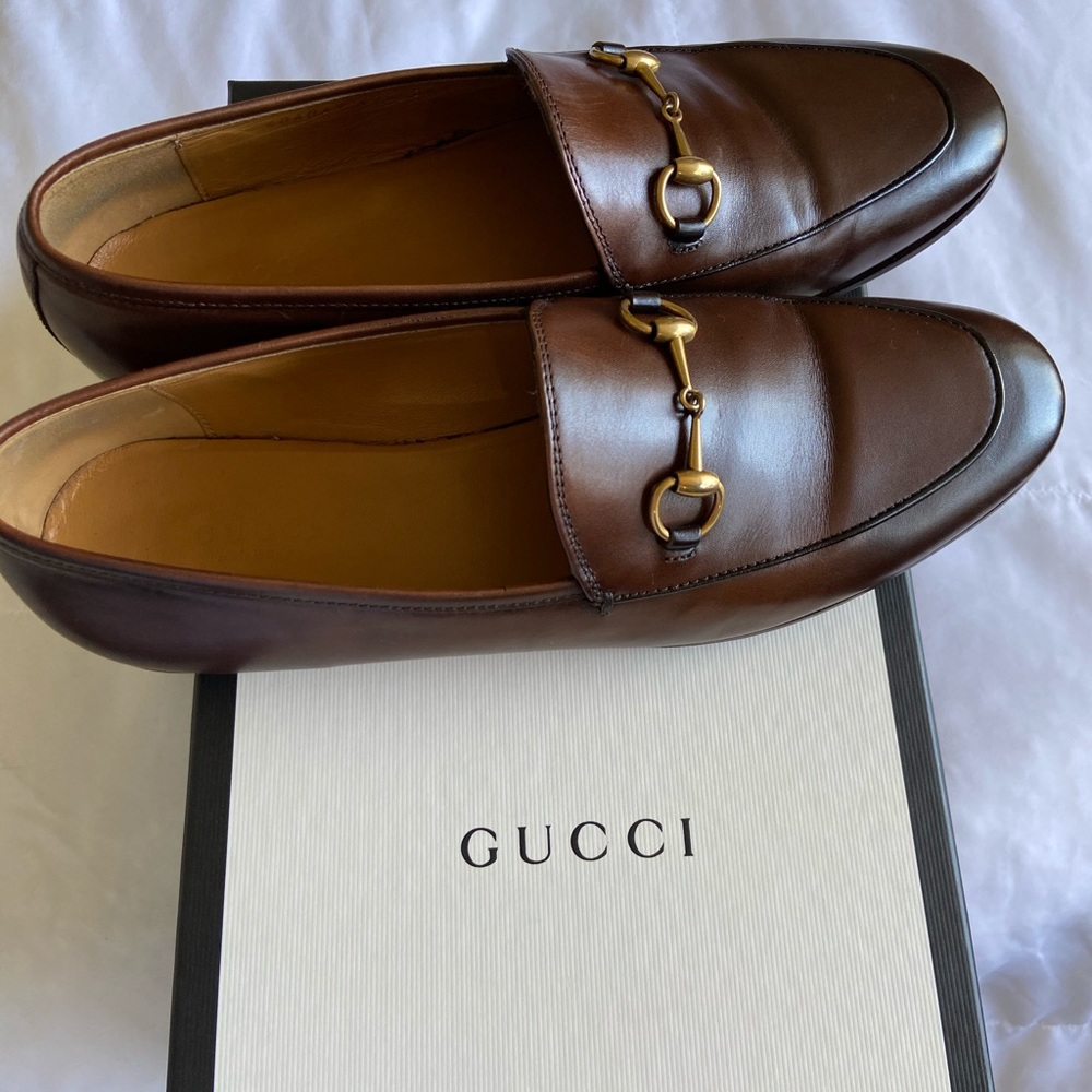 Gucci Jordaan leather loafer